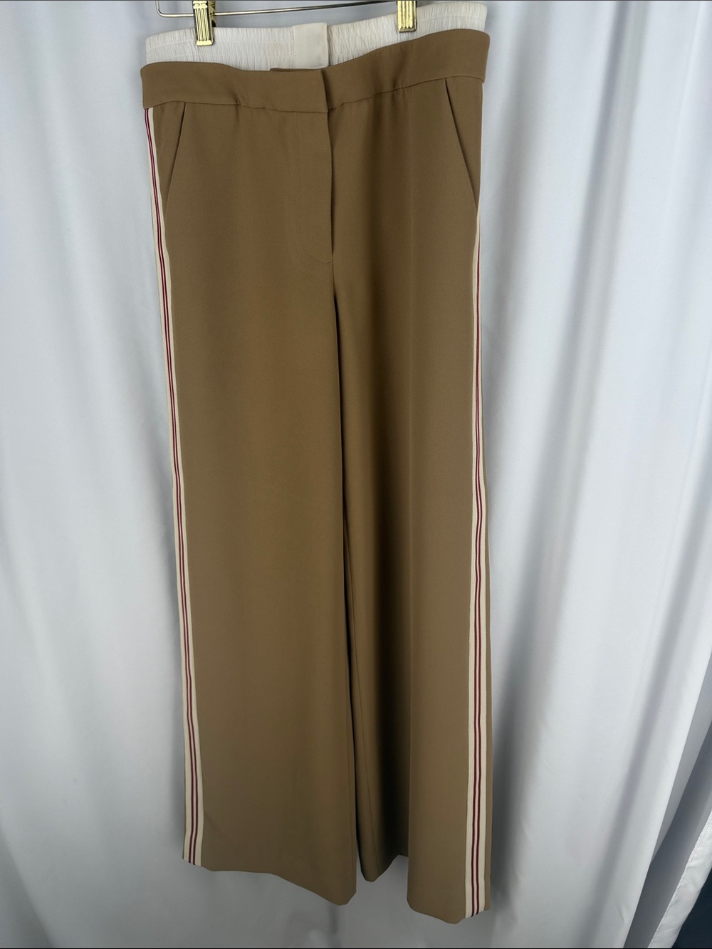 Veronica Beard Eugene Wide-leg Trousers - Picture 7 of 15